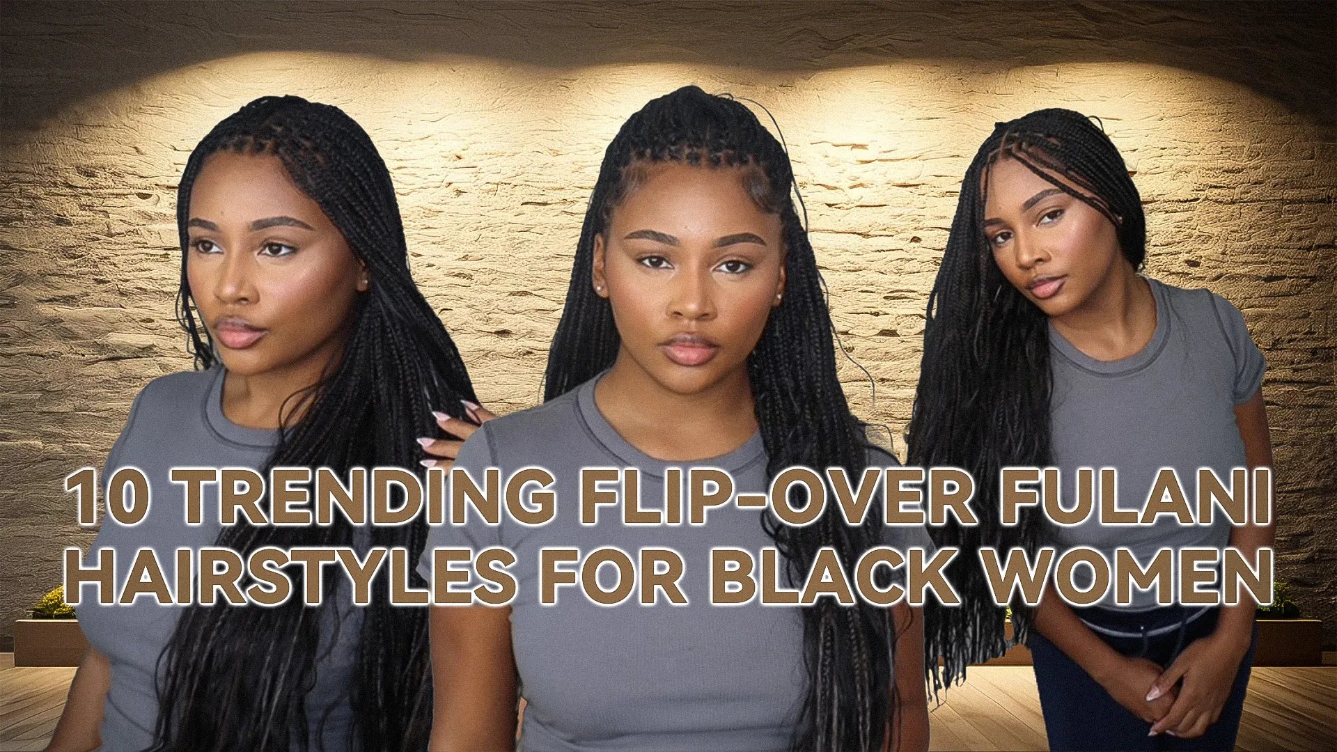 10 Trending Flip-Over Fulani Hairstyles for Black Women