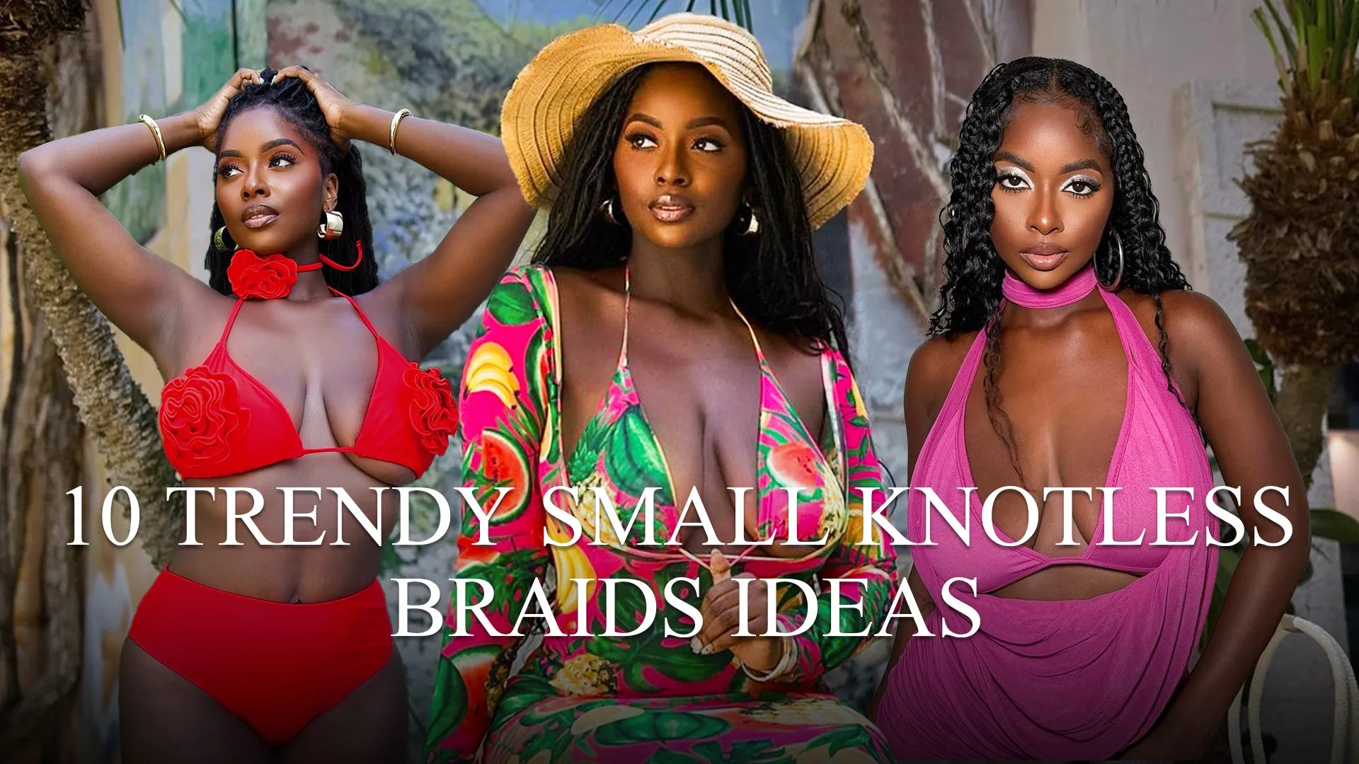 10 Trendy Small Knotless Braids Ideas