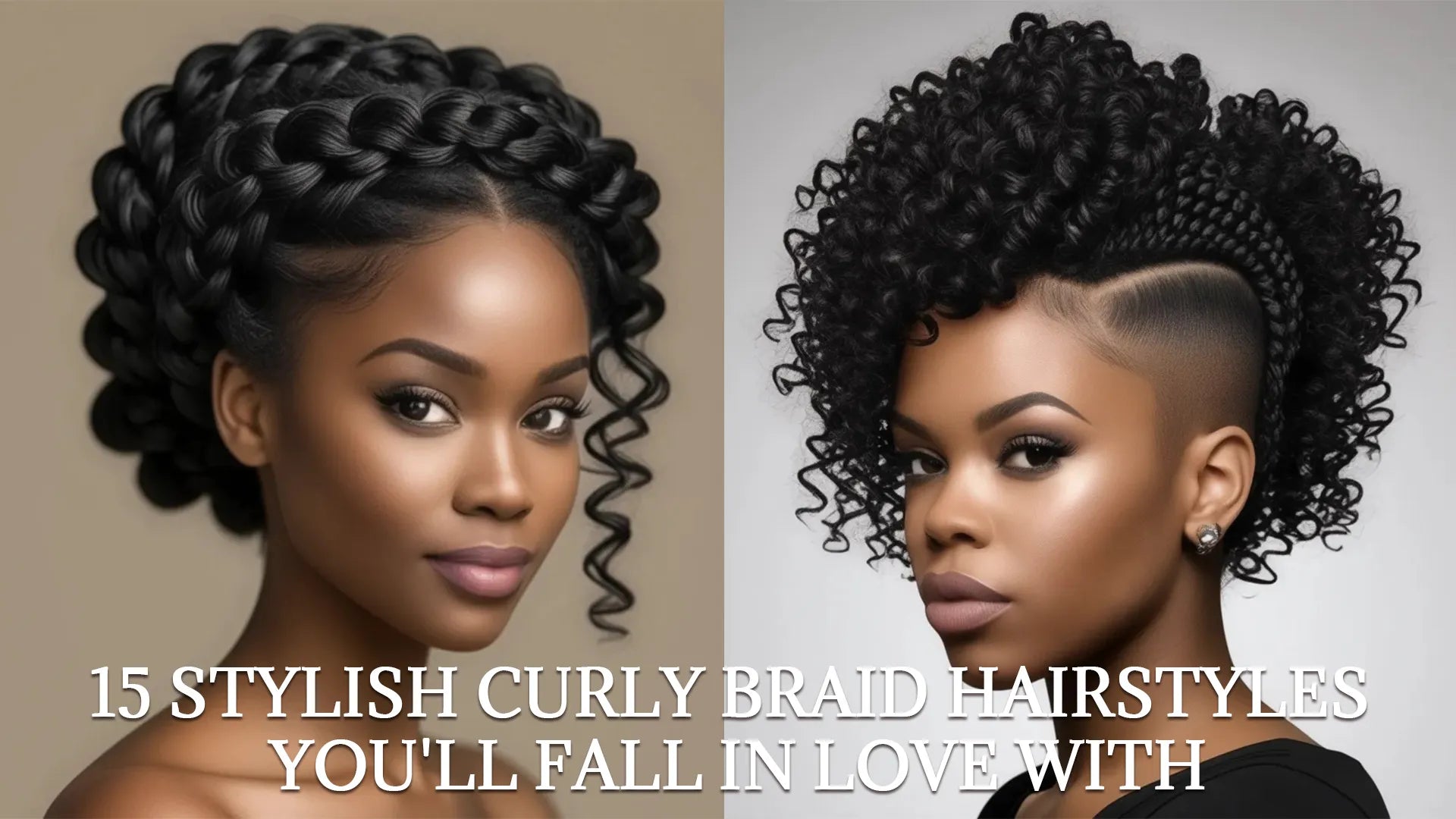 15 Stylish Curly Braid Hairstyles You'll Fall in Love With