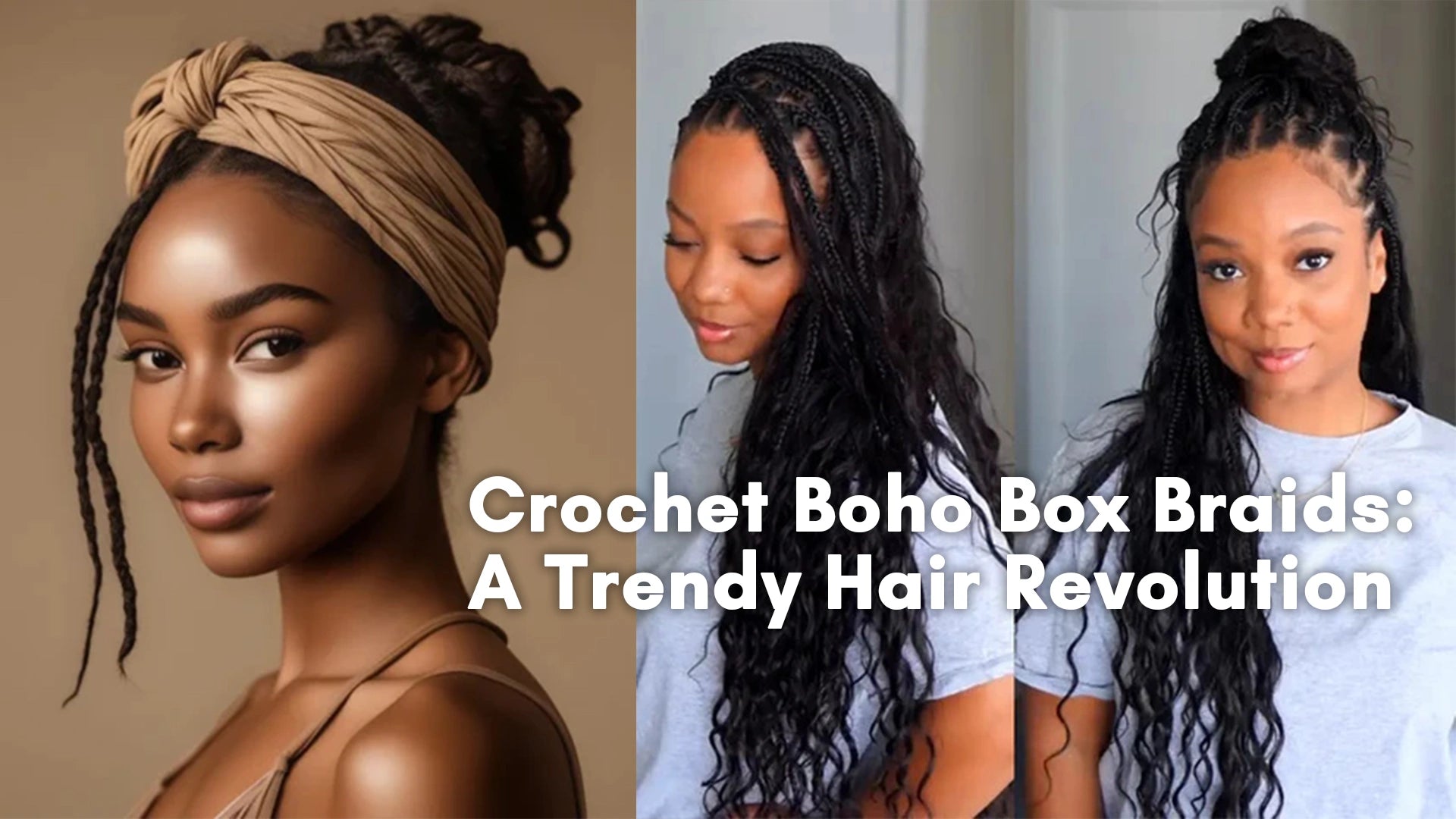 Crochet Boho Box Braids: A Trendy Hair Revolution