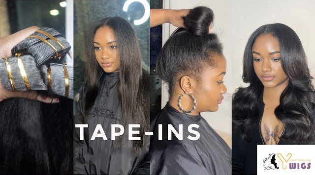 TAPE IN HAIR EXTENSIONS - THE HOTTEST TREND IN TEXTURED HAIR