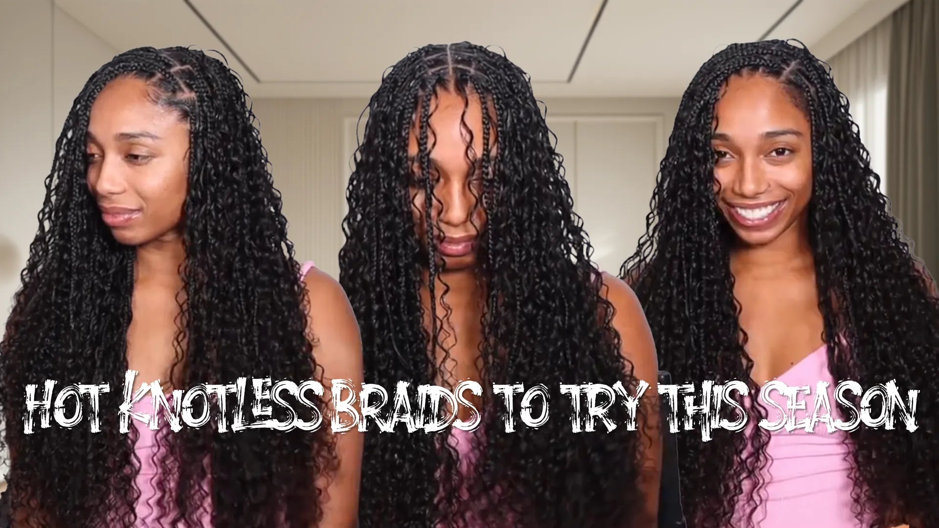 Hot Knotless Braids to Try This Season