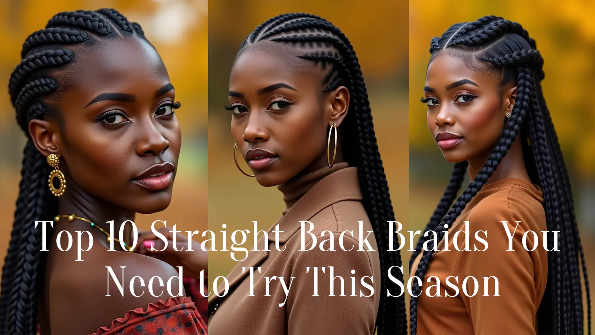 Top 10 Straight Back Braids You Need to Try This Season