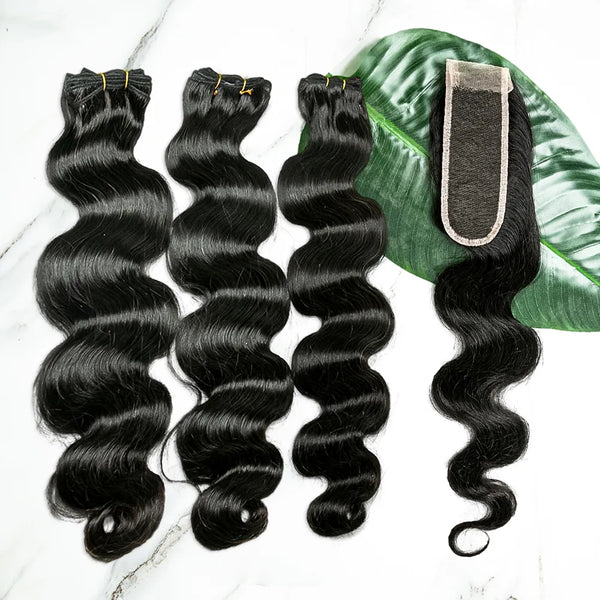 Raw Virgin Burmese HD Lace Closures (2x6)