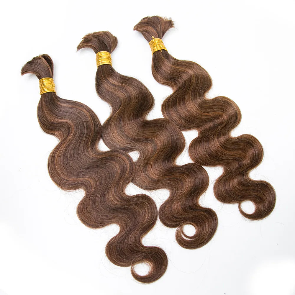 Color 4 Color 30 Mix Color Blend Body Wave Bulk Human Hair