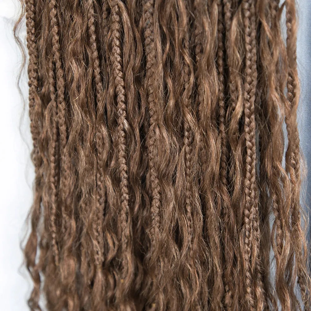 individual crochet boho box braids