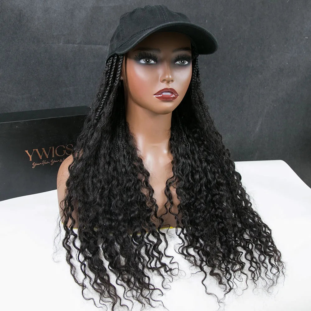 grab and go braid wig cap hair