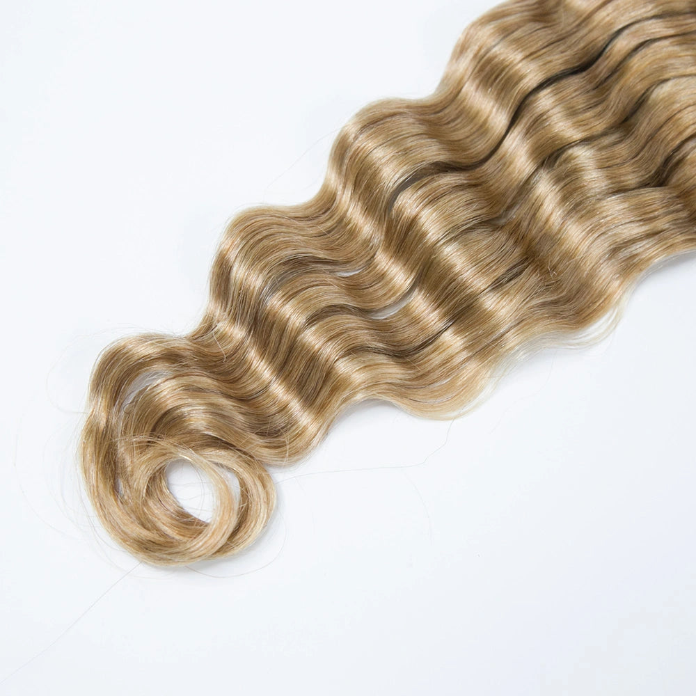 Honey Blonde Loose Deep Wave Bulk 