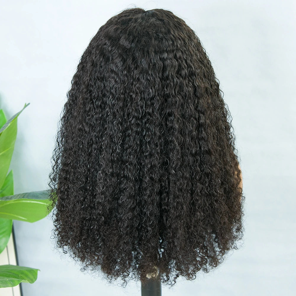 22 Inch 180% Density Water Wave Human Hair 13x6 T Part Lace Front Wig for Sale Y241210