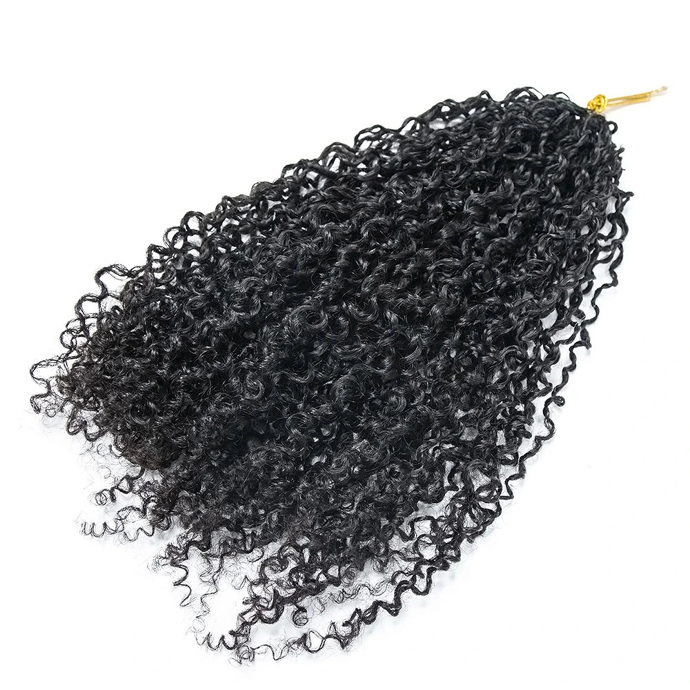 Pre-Separated Crochet Hair Extensions Human Hair Micro Twists Multi-Textured