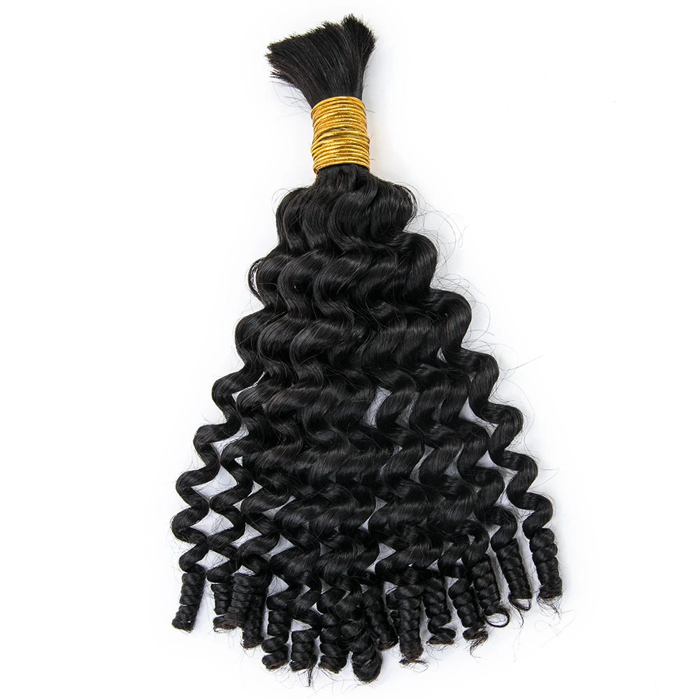 Spiral Curl Bulk Hair Extensions