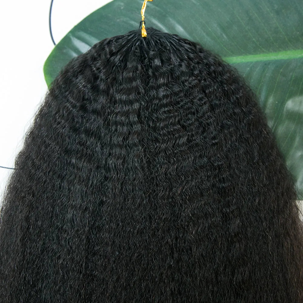 Kinky Straight Human Hair Crochet