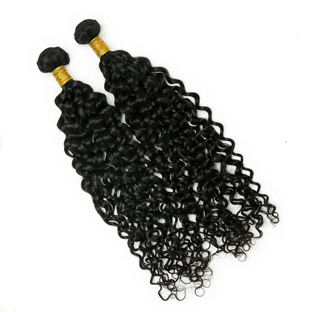 Water Wave Weft Bundles Human Hair