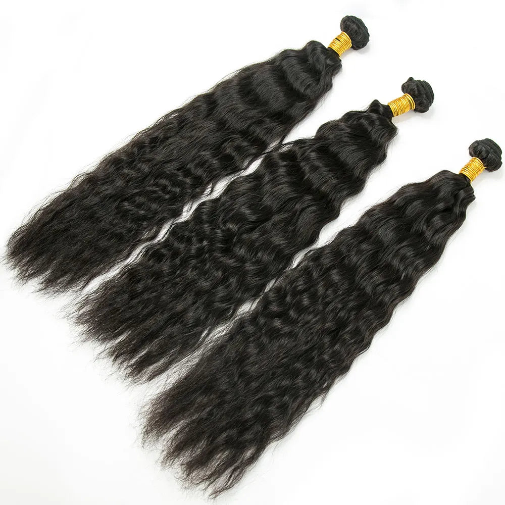 Wet and Wavy Weft Bundles Human Hair