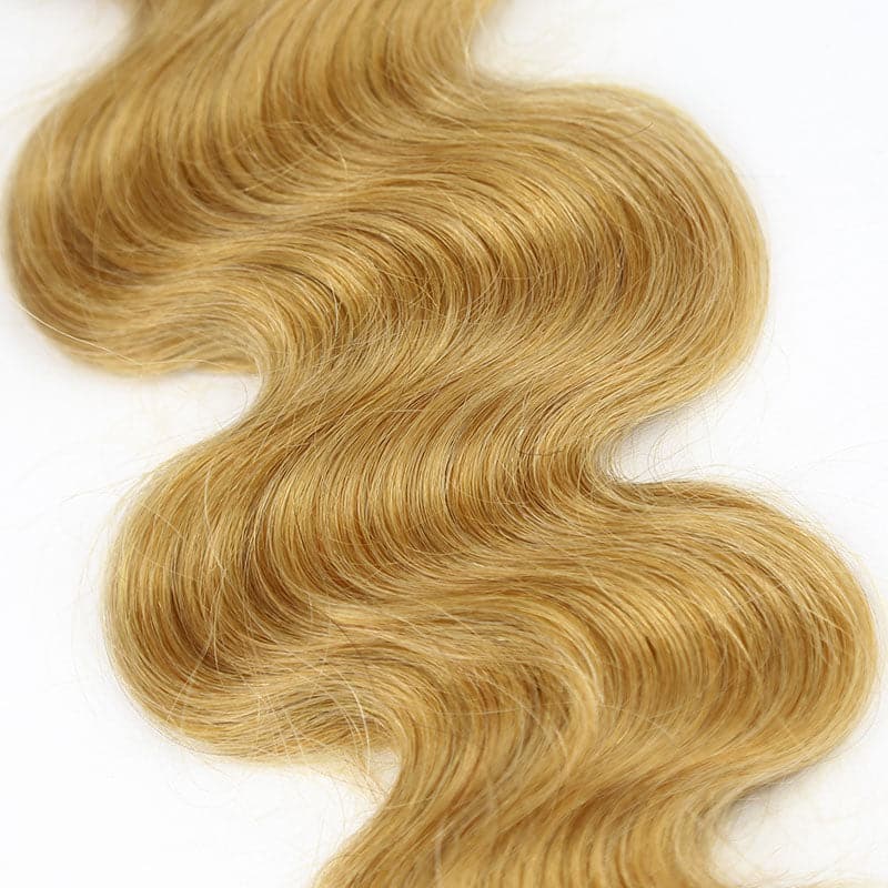 HONEY BLONDE HUMAN HAIR TAPEINS